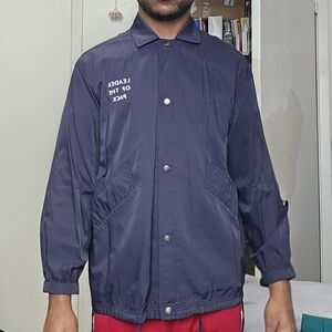 BDG Leader of the Pack Navy Jacket